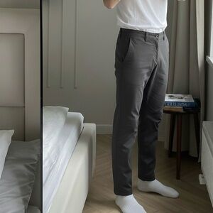 Men's Charcoal Chinos